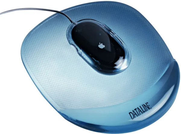 Esselte Dataline mouse pad gel crystal blue