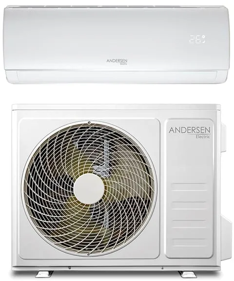 Andersen Electric AE 18000 air/air heat pump with WiFi, 6 kW, 5–135 m², white